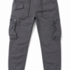 Men's Charcoal Gray Cargo Joggers – Urban Streetwear Pants